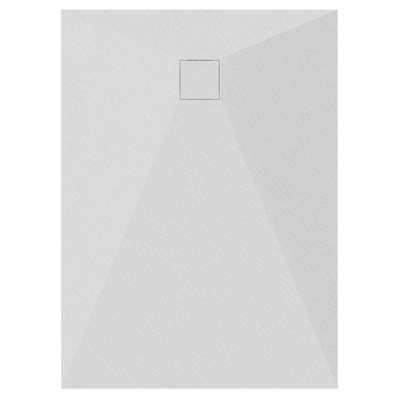 Brodzik STONE SEVANTE prostokątny 120x90 biały z syfonem 1 szt.