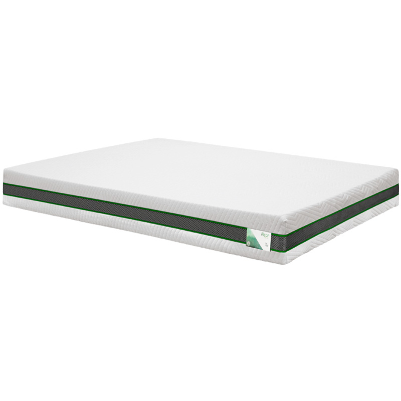 Colchón de látex 100% pardo alcor 22 cm suave y agradable - 135x200 cm