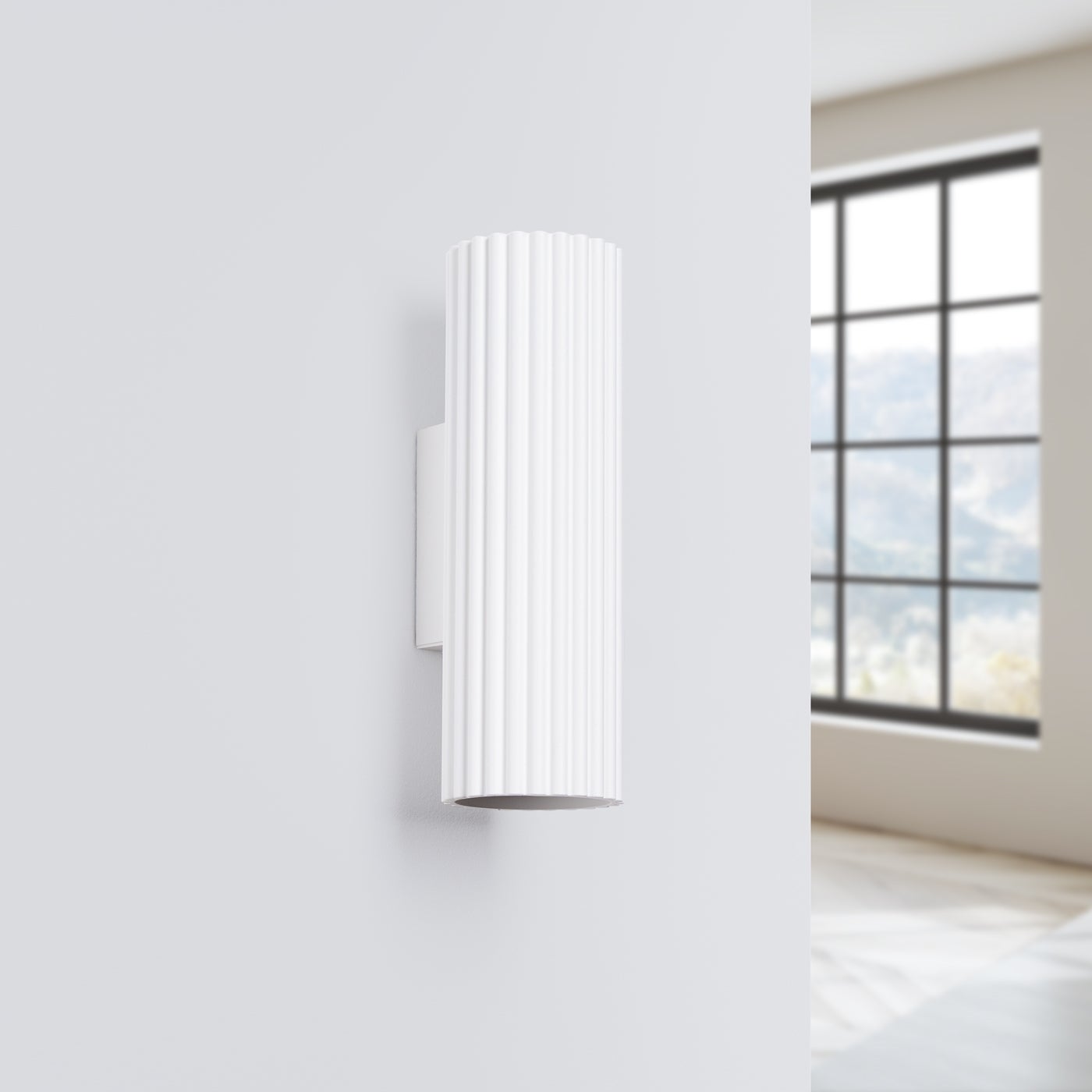 Kinkiet GLOOW 20 biały LED 4000K - 6.5x8.5x20cm Sollux