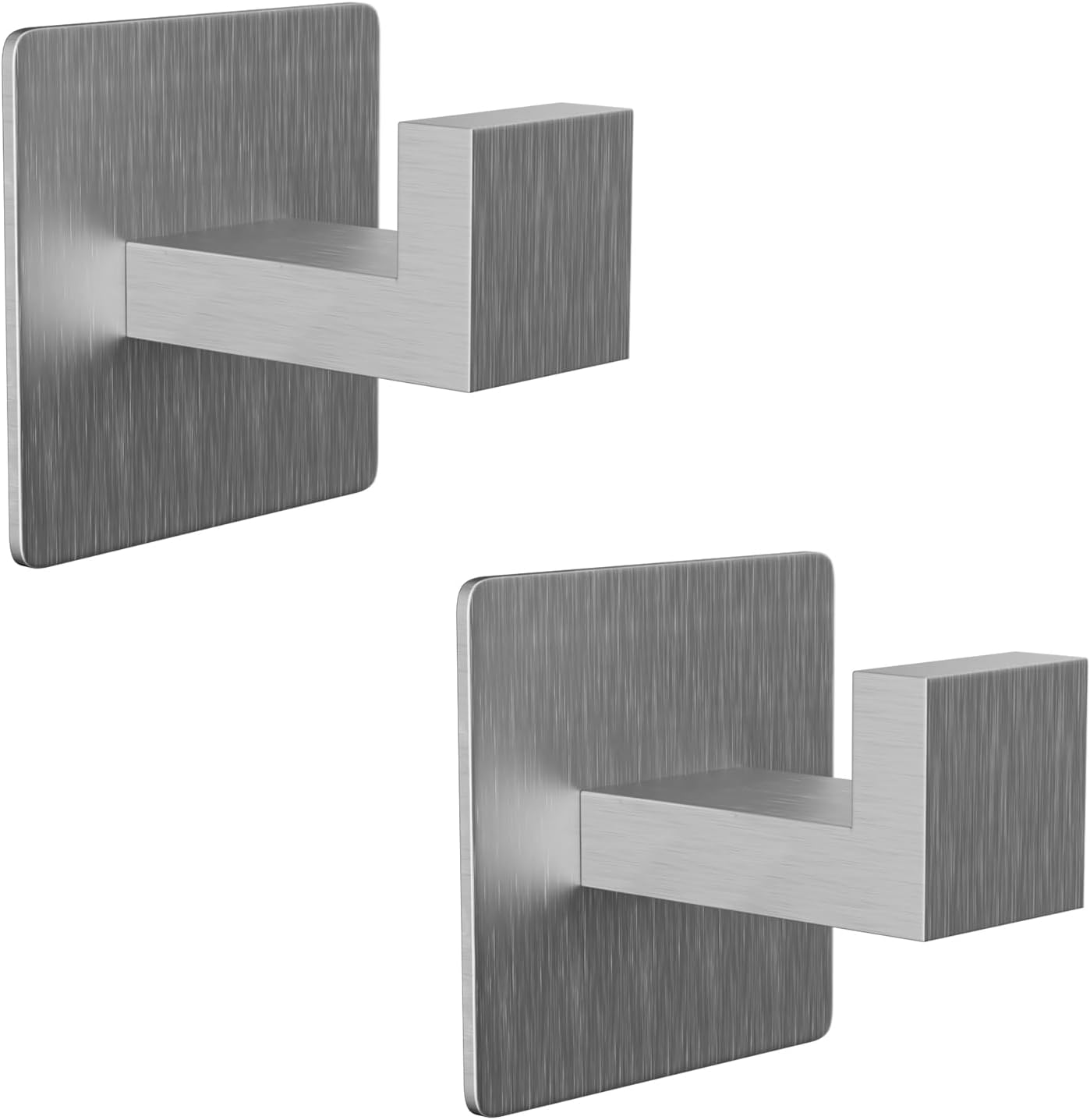 Lot De 2 Crochets De Cuisine 40 Cm - Sans Perçage - Avec 7 Crochets