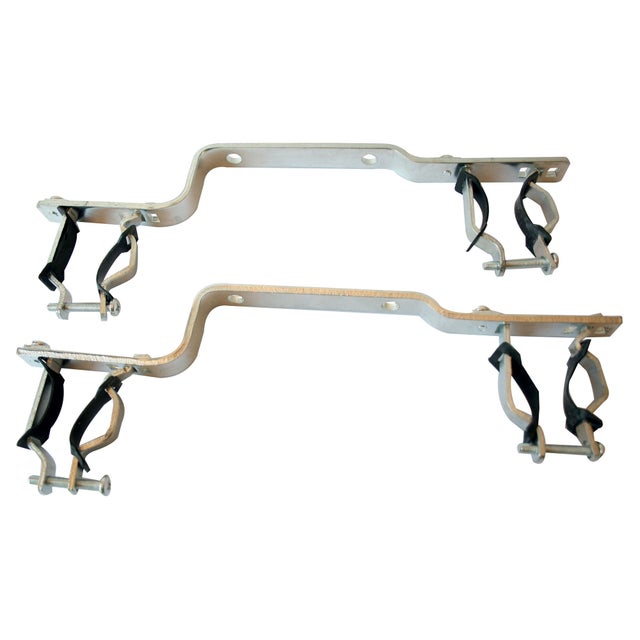 Paire de support réglable pour collecteurs - entr'axe 153mm - Ø 20/27 à 33/42