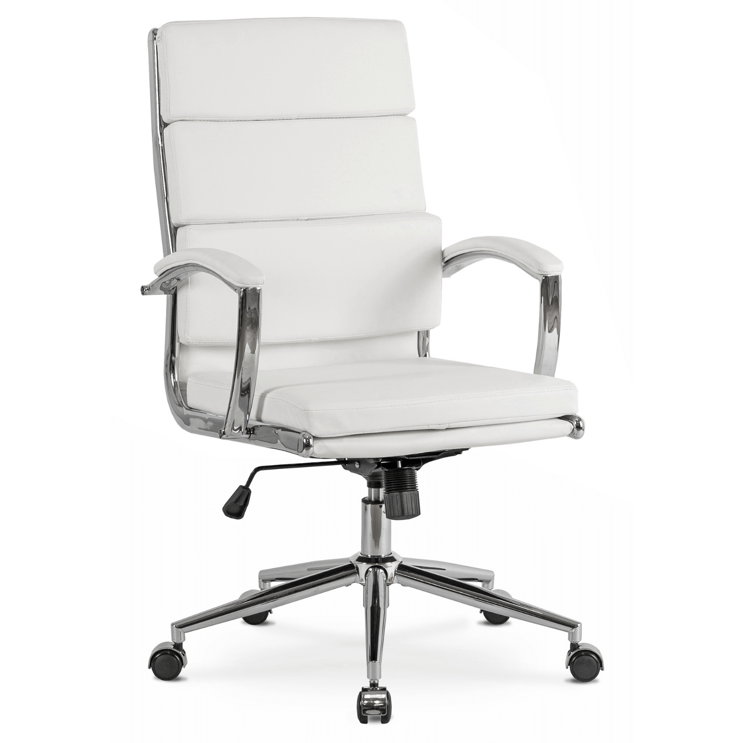 Fotel Biurowy Obrotowy Krzesło Do Biurka Komputer Ergonomiczny Biały CAMILO