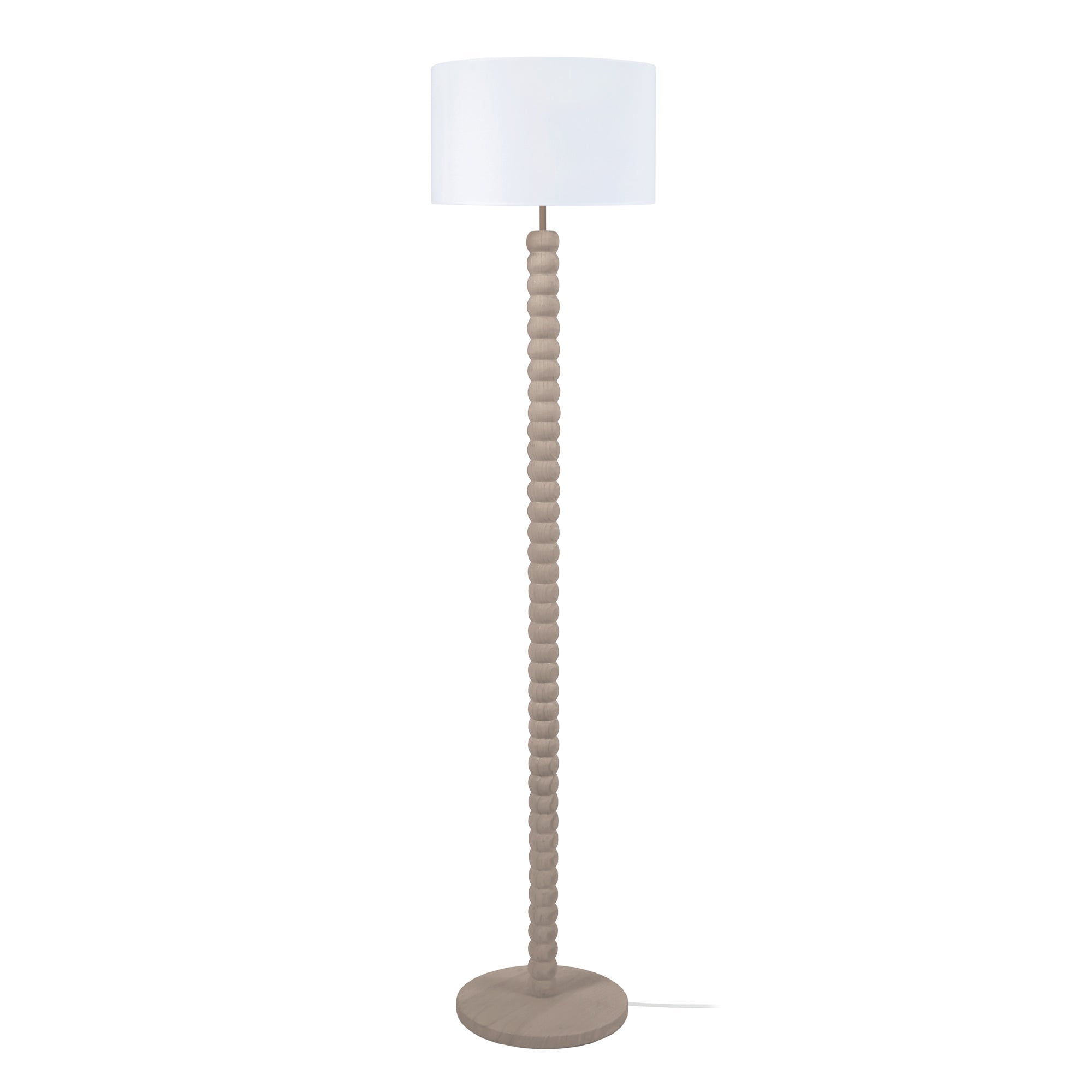 Farola tosel augusto tela vertical taupe d35 x h150 cm