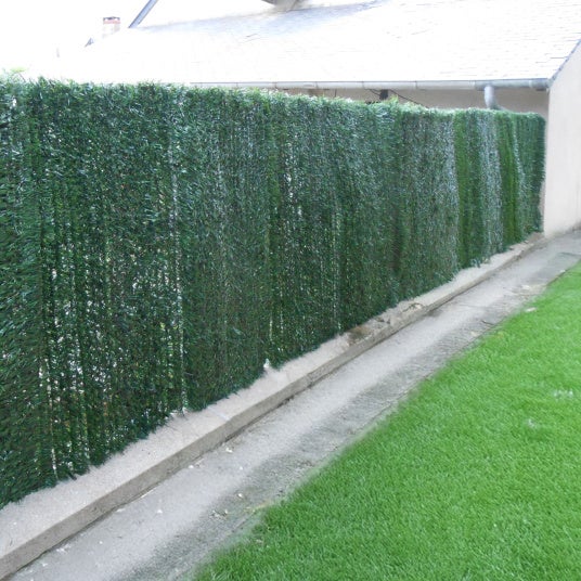 Haie synthétique 129 brins - 1,2 m x 3 m - 2