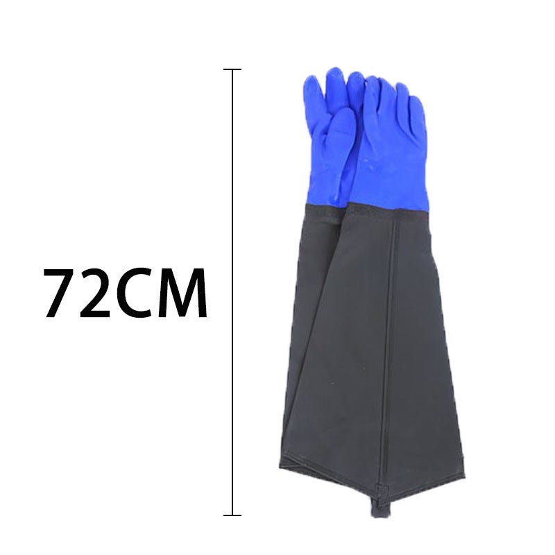 1 pièces Gants de Protection enpour étang pour Aquarium - Ultra Longs et imperméables - 2