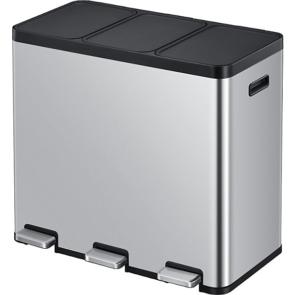 EKO | Cestino A Pedale | A Forma Di Conchiglia | Capacità 6 L | Alt X Largh X Prof 314 X 238 X 235 Mm Corpo In Lamiera D Acciaio Verniciato In 90262236