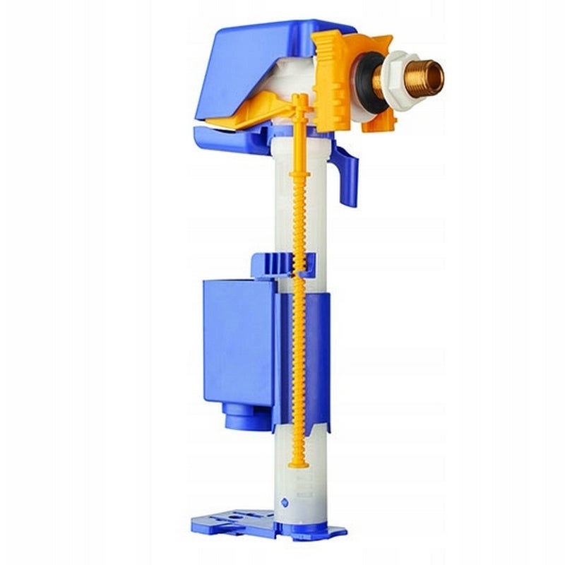 Zawór napełniający WC 3/8” UNIWERSALNY mosiężny boczny cichy do spłuczki