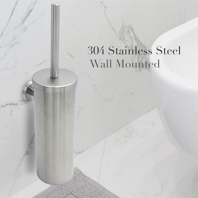Portascopino da bagno design moderno con struttura in dolomite - Power Portascopino da bagno design moderno con struttura in dolomite - Power