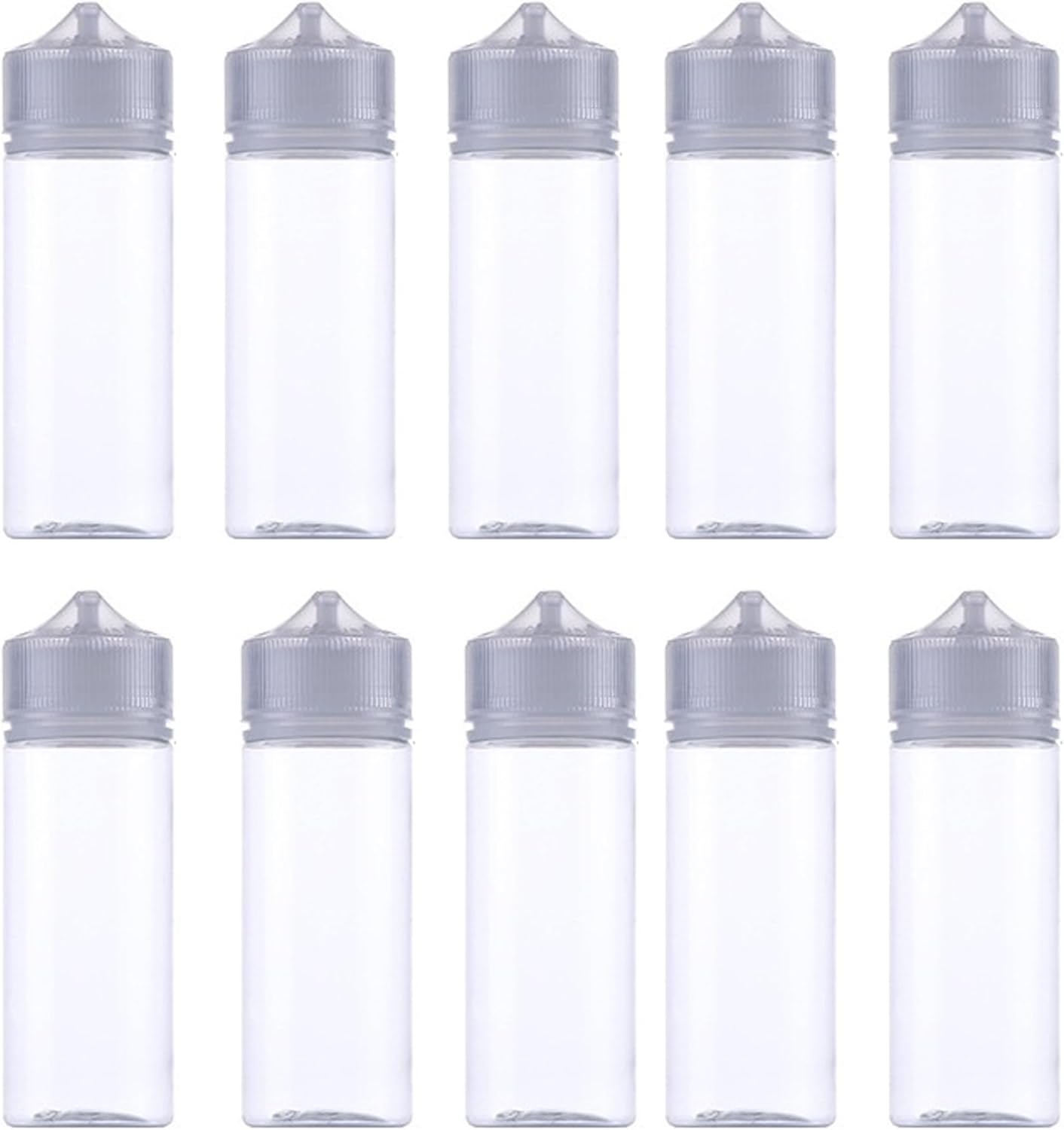 Lot de 10 flacons compte-gouttes PET vides de 120 ml pour la distribution  de liquides, le mlange et les projets de bricolage. Qualit 120 ml. |  Leroy Merlin