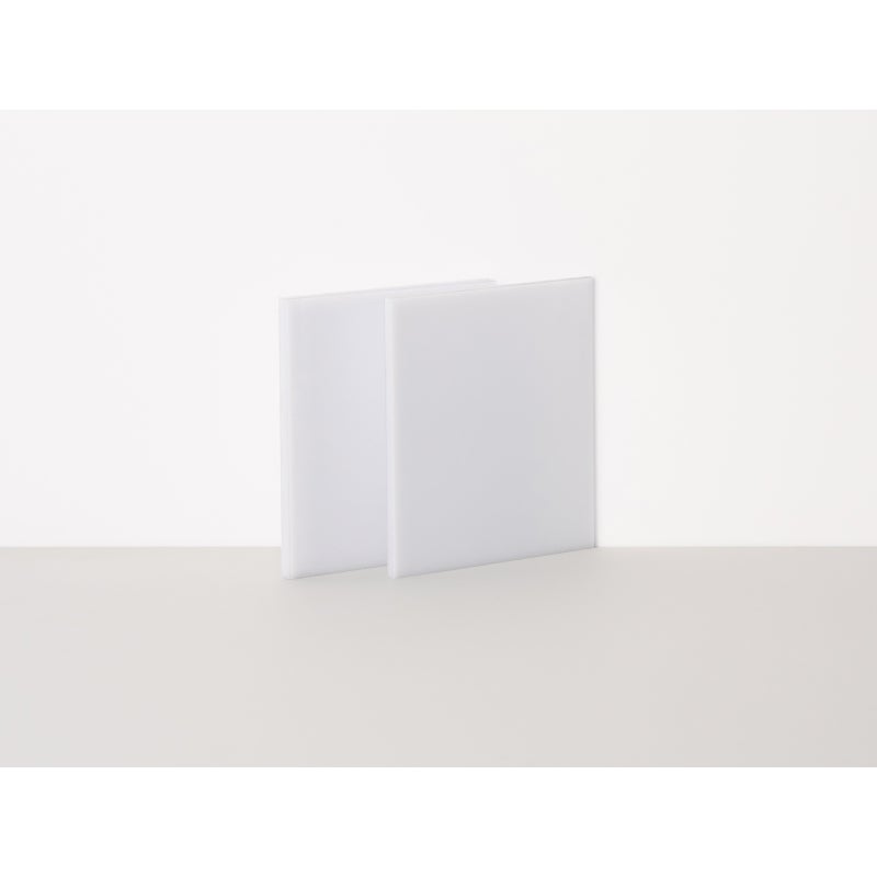 Placa de policarbonato compacto opal 100×100 cm – Espesor 2 mm | Panel translúcido 30% LT | Uso interior y exterior - 6