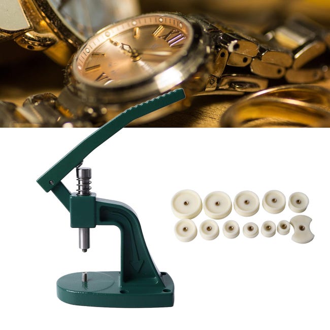 Presse à fond de boîtier de montre Outil de presse de montre