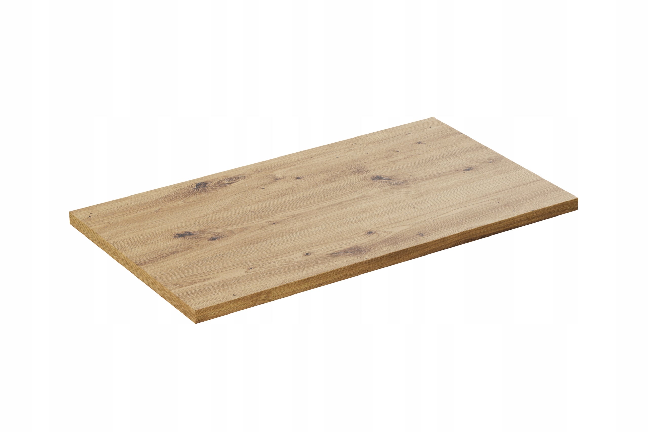 Blat łazienkowy 80 cm dąb artisan mat MDF stylowy
