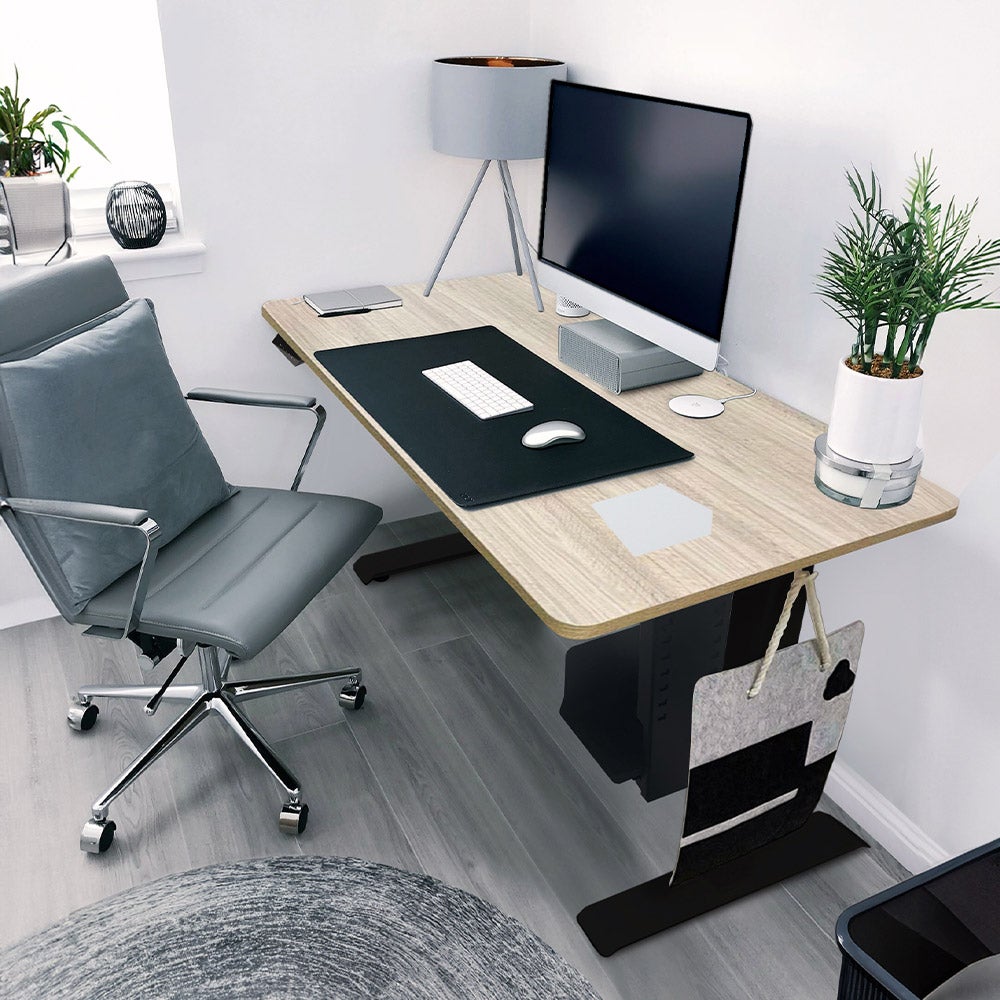 Bobby : Longue table / bureau en verre - 160