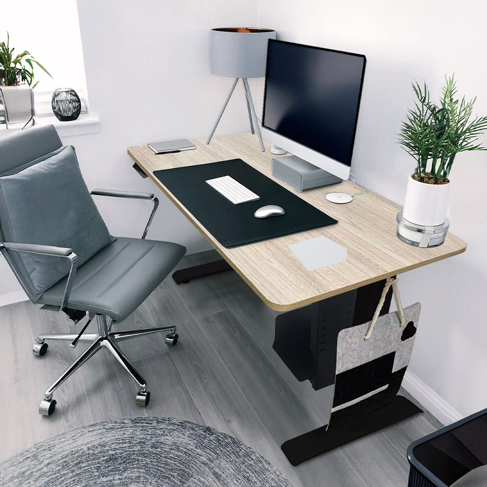 Bobby : Longue table / bureau en verre - 160 Bobby : Longue table / bureau en verre - 160