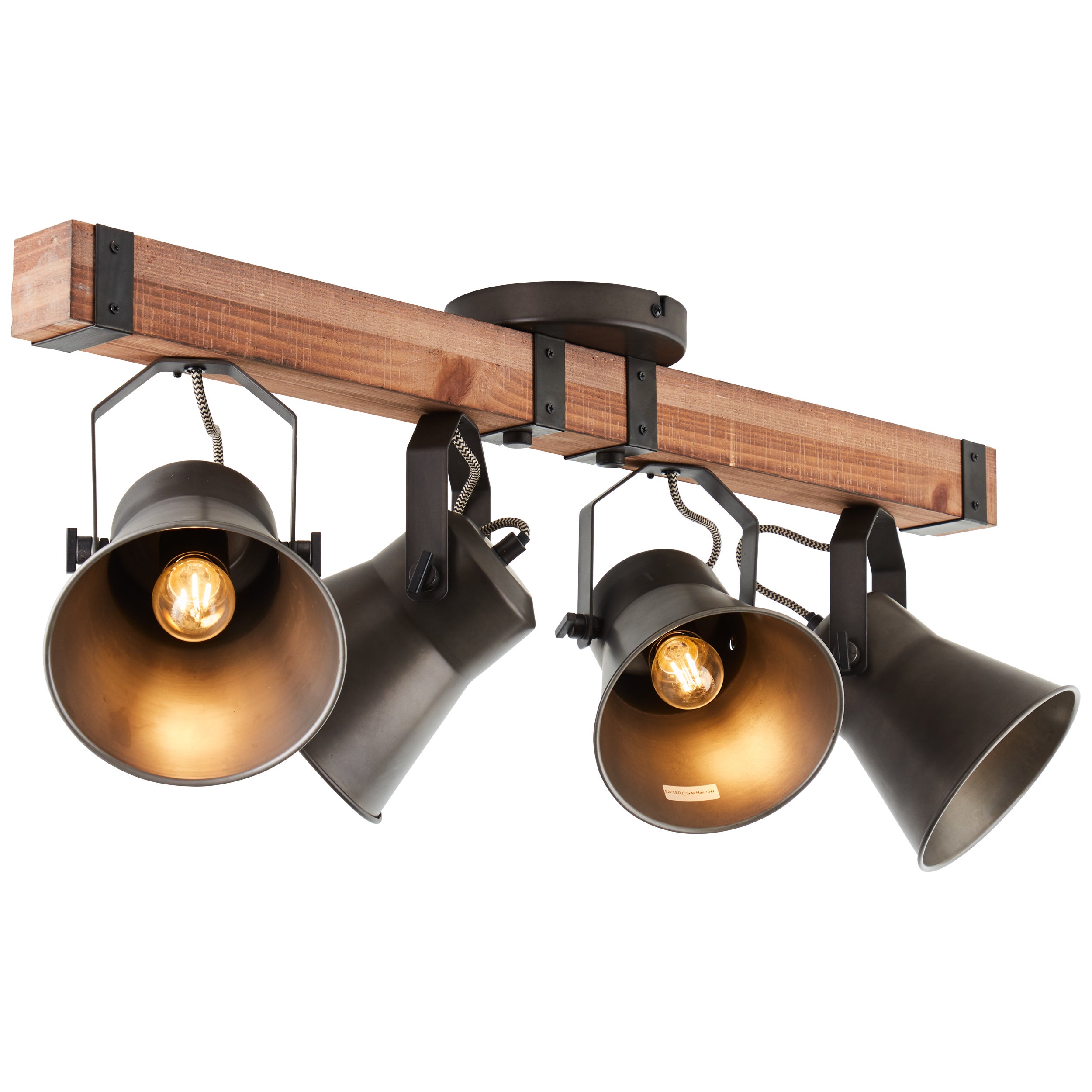 Lampa BRILLIANT, lampa sufitowa Besson LED 75x22cm biała, 1x wbudowana dioda LED, wbudowana dioda LED 32W, (3300lm, 3000K), ściemniana w 3 krokach za - 3