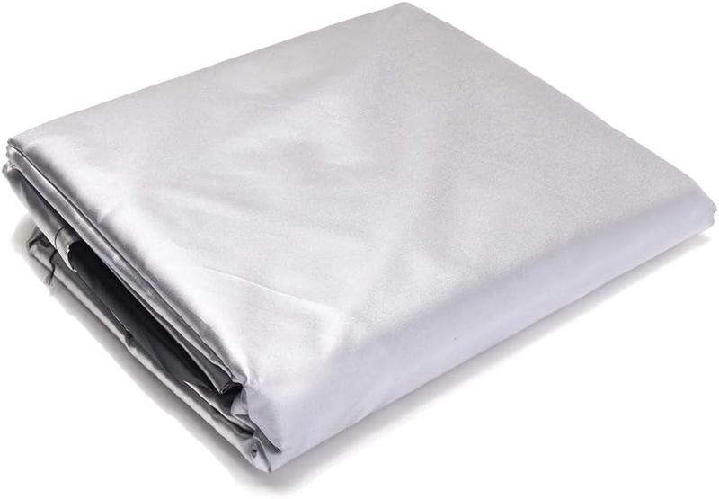 Housse meubles jardin rectangulaire 150x150x75 cm, polyester, imperméable, anti-poussière et UV - 3