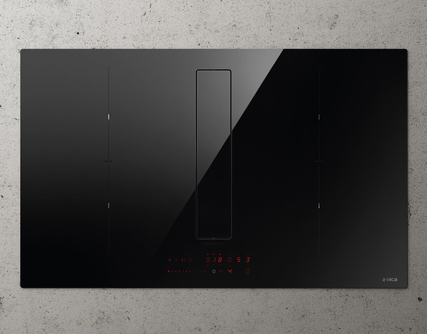 Elica NIKOLATESLA FIT XL BL/A/83 Nero Da incasso 83 cm Piano cottura a induzione 4 Fornelli - 2