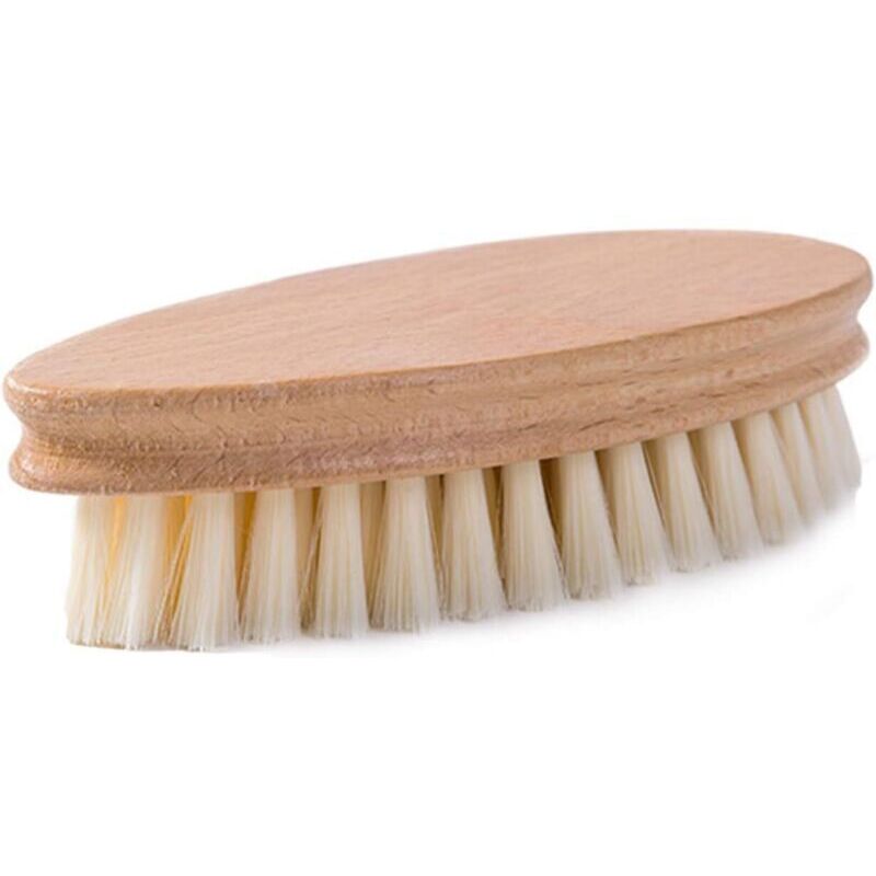 Perie de haine din lemn, lână, fibră moale, frecare manuală, curățare acasă, pantofi, pentru podea