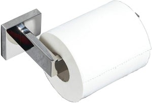Porte Papier Toilette Mural En Acier Inoxydable 304 - Adhésif Puissant Ou Vis - Argent Brossé