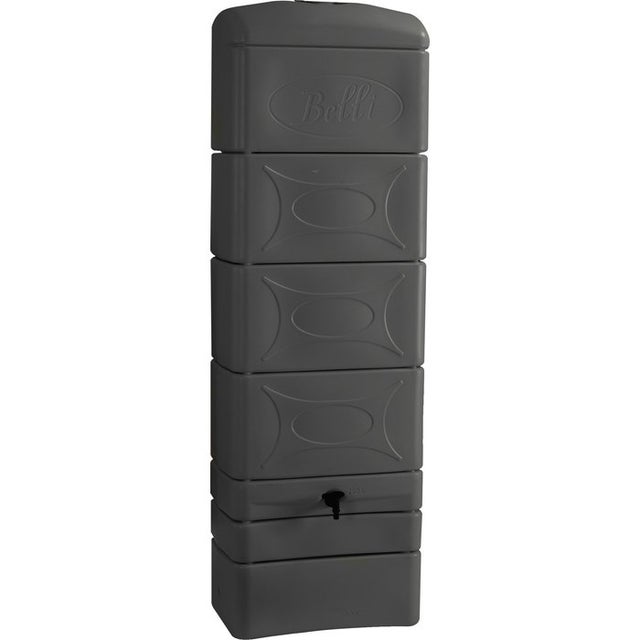 Récupérateur d'eau mural Déco Bellijardin - 300L - Anthracite