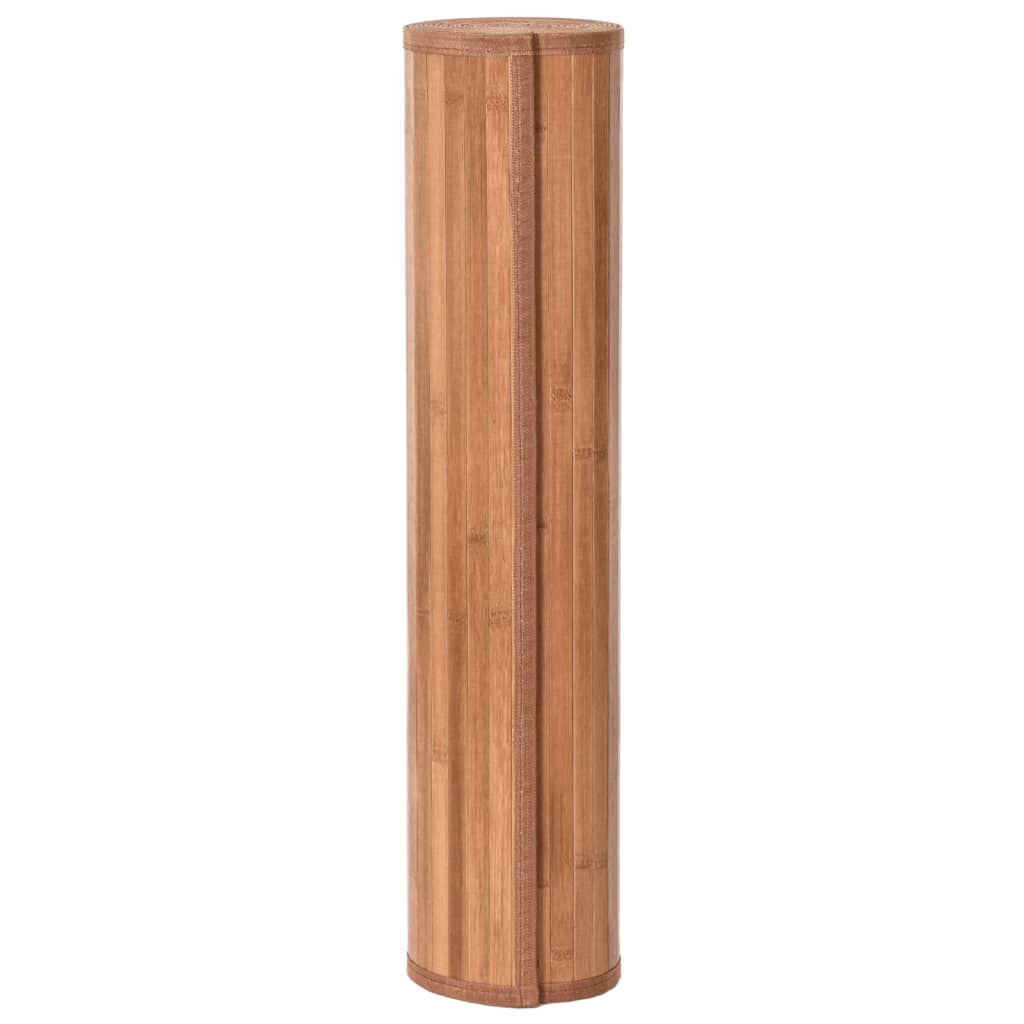 Tapis rectangulaire naturel 60x400 bambou - 3