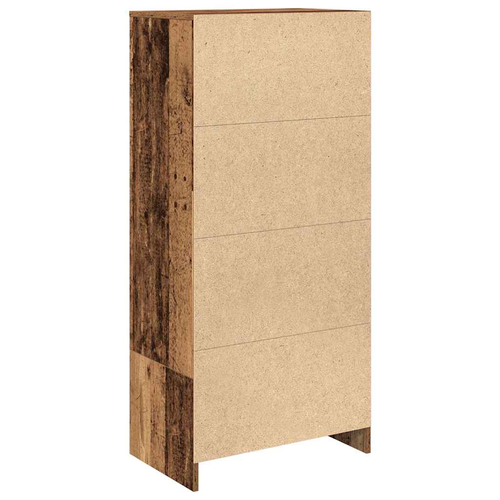Maison Exclusive - Armario con cajón de madera vieja 55,5x34x119,5 cm - 8