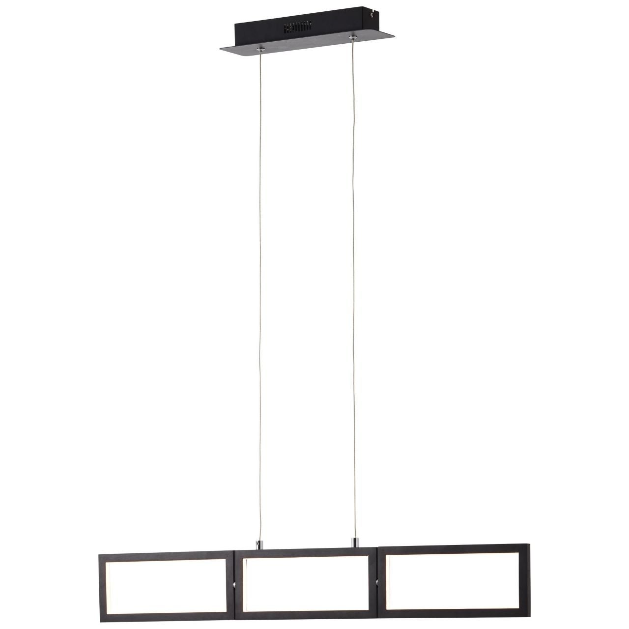 Brilliant lampa Kaami LED zewnętrzna lampa stołowa 37cm czarny matowy metal/czarny bambus 2W zintegrowana dioda LED - 8