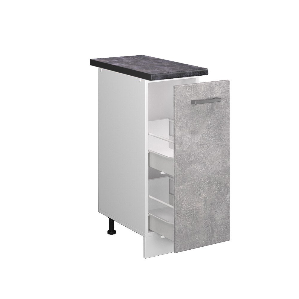 Vicco Szafka apteczna R-Line, Beton, 30 cm , BP Antracyt