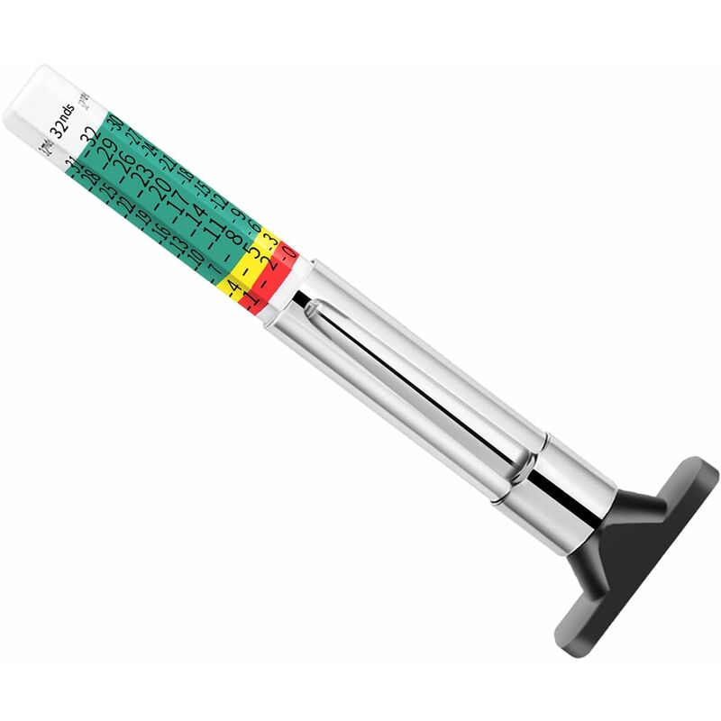 2x Calibro Profondità Battistrada Pneumatici - Codice Colore 32nds/25mm - Per Auto, Moto, Camion - Foto 5
