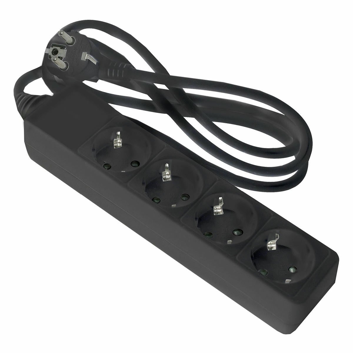 Alfa Dyser Negro Base 4 Tomas Cable 1.5M - Imagen 2