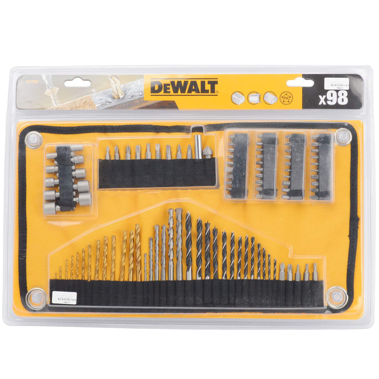 Trousse outils dewalt 98 pièces - Version : DT7981-QZ - DEWALT - 4