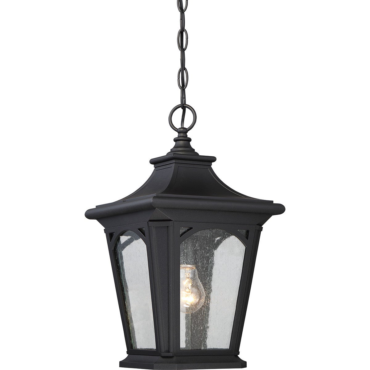 Lampa sufitowa zewnętrzna Bedford czarna 1xE27x60W wym: 245,1 x 17,8 x 17,8 cm kompozyt Quoizel