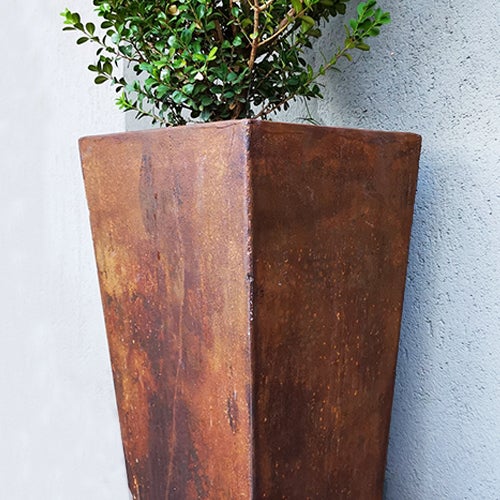 Vernice Effetto Ruggine (4L) - Pittura decorativa che crea un rivestimento effetto ruggine su pareti, ringhiere, recinzioni, mobili, ecc. - 4