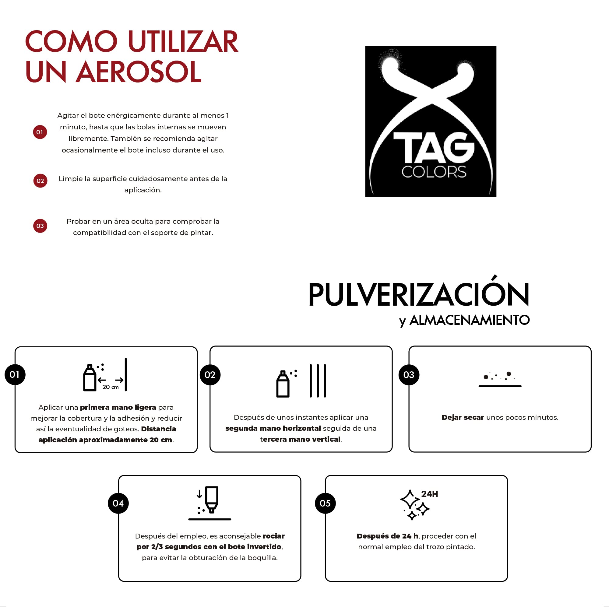 TAG Colors - G400A013 Vernice Spray per Graffiti APOLLO BROWN 400 ml, 1 Bomboletta Professionale per Writers e Street Artists, Smalto Full Coverage a - 4