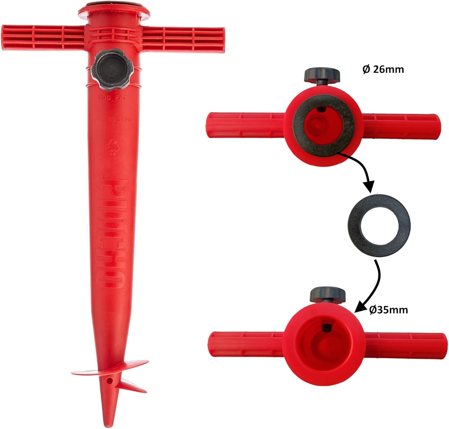 Piquet De Parasol (32 x 16,5 x 6,50 cm) - 3