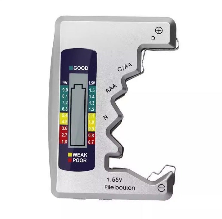 Tester batteria + analizzatore batteria 2 in 1, caricabatterie