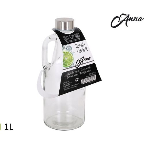 Lacor - 62480 - Thermos alimentare in acciaio inox soft touch. 1 litro - Nero | Leroy Merlin