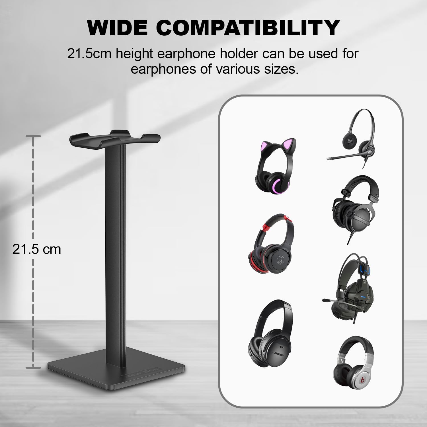 Soporte universal para auriculares Sennheiser, Sony, Audio