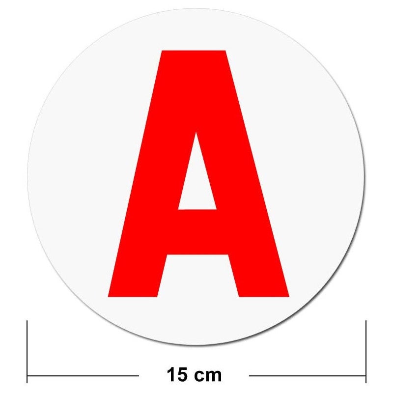 Disque '' A '' jeune conducteur magnétique - 4
