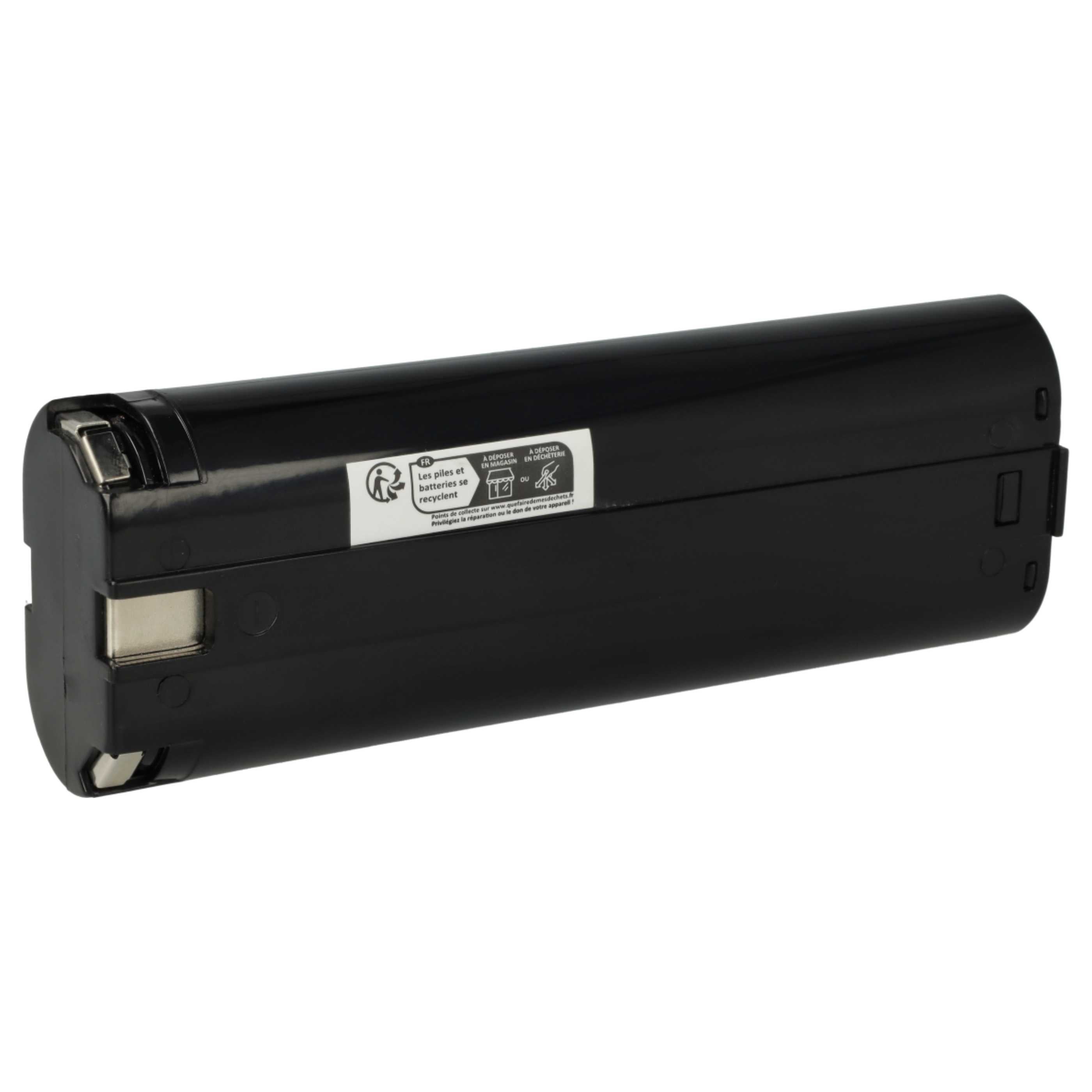 vhbw 2x Batterie compatible avec Makita 4770D, 6002D, 4307D, 4307DW, 6002DW, 4071D, 4073D, 3700D, 3700DW outil électrique (2100 mAh, NiMH, 7,2 V) - 2