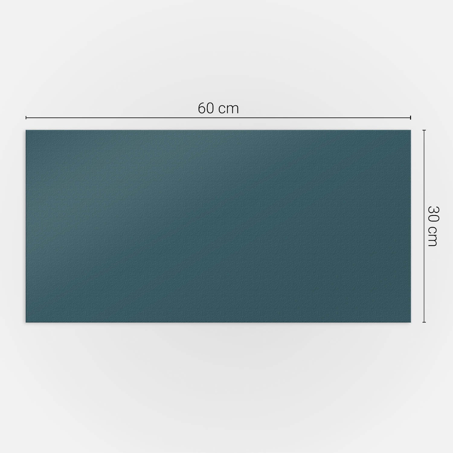 Panneaux muraux décoratifs, panneaux en PVC | 6x60x30 cm |Couleur Sarcelle foncé - 5