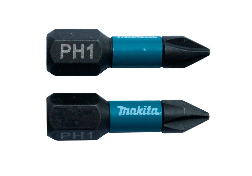 B-63600 Ponta Impact Black, PH1, 25 mm, 2 pcs