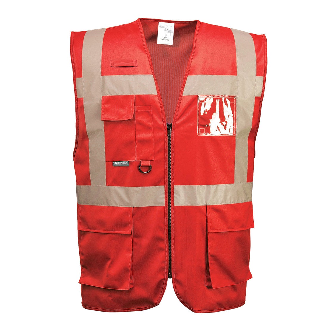 Gilet haute visibilité Portwest Iona Executive Rouge XXL - 5