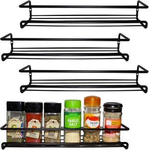 TESUGN 6 griglie, portaspezie da cucina, contenitore per spezie, contenitore per ingredienti, per pizza riutilizzabile, rimovibile, per frutta e verdura