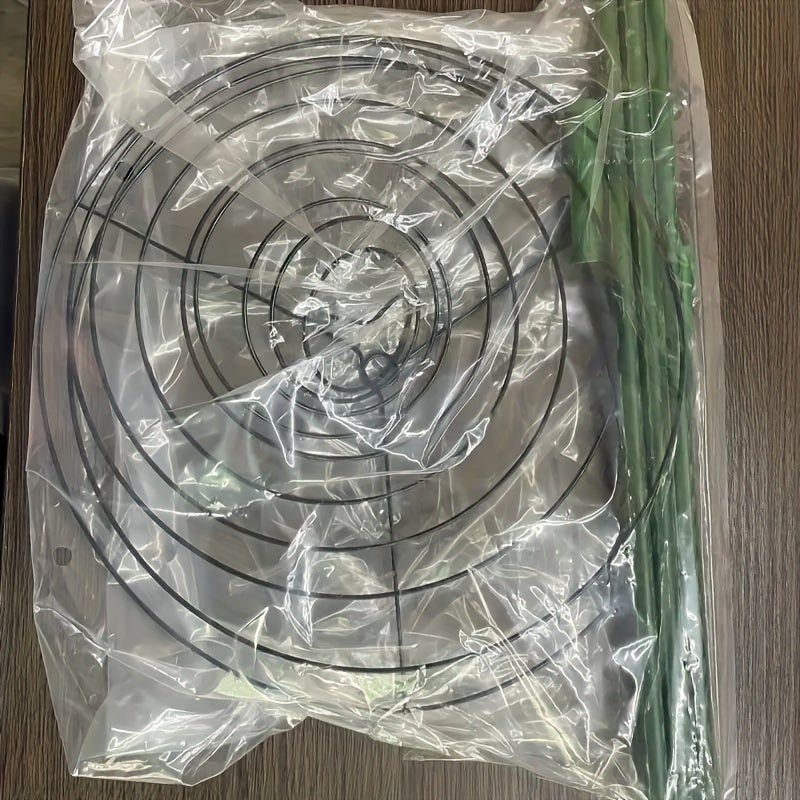 2pcs Plant d'escalade en spirale Support de treillis de jardin réglables pour la fleur, le soutien des plantes de vigne - 9
