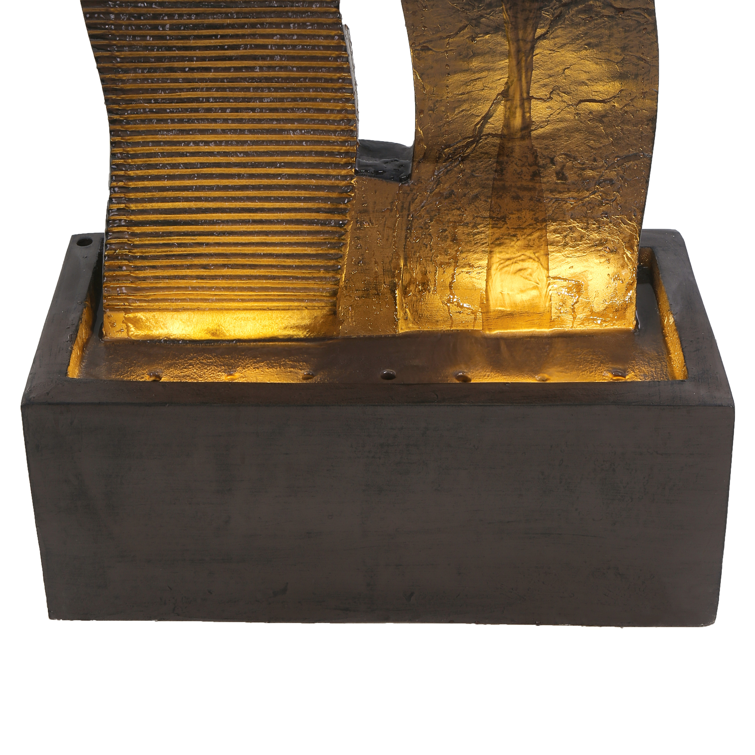Fontaine de jardin SUNLINE LED Marron - 8