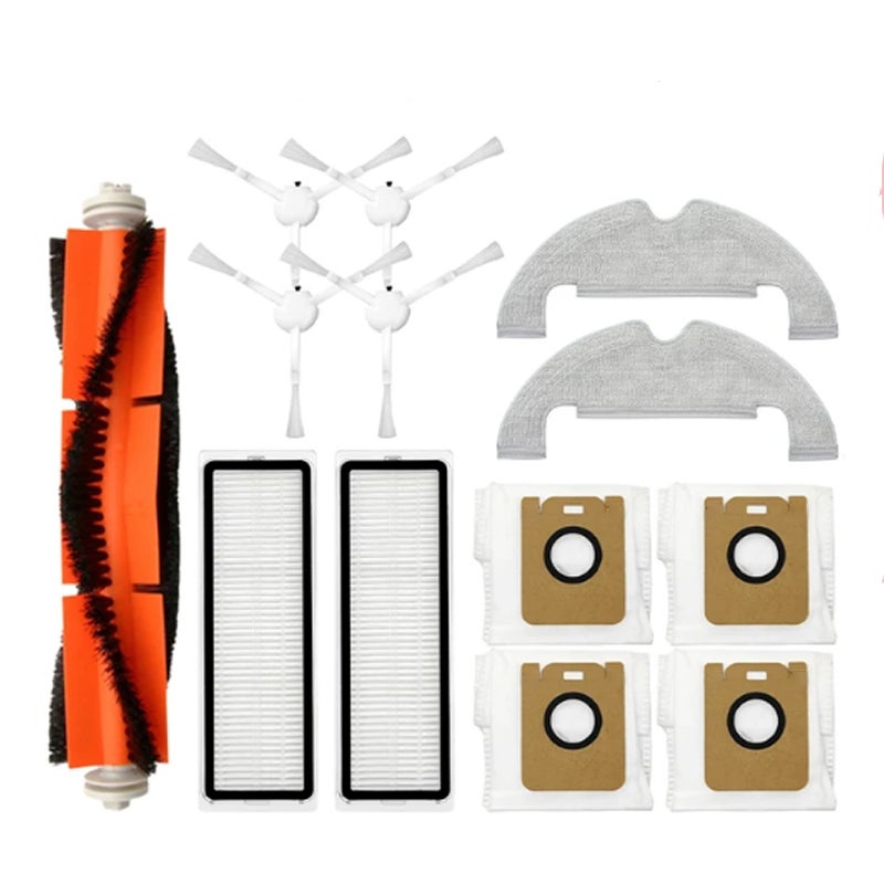 Kit 27 Pièces Accessoires Pour Dreame D10 Plus/D10s Plus/L10 Plus/Z10 Pro - Brosses, Filtres, Sacs, Vadrouilles