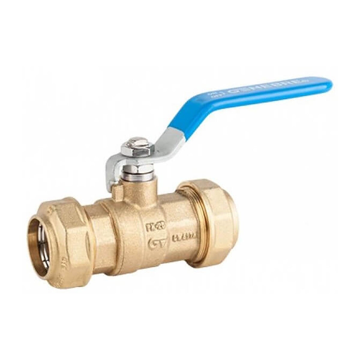 Robinet cu bila pentru tub PE Ø 32 mm, orificiu complet, PN 25