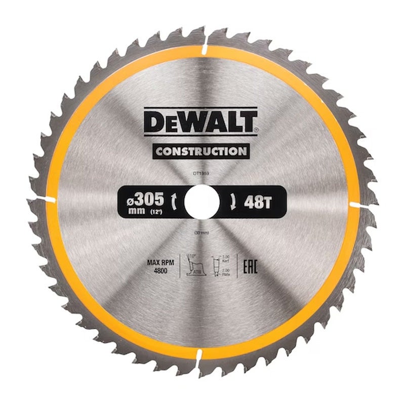 Lame de scie circulaire DEWALT Ø305x30mm - - 2