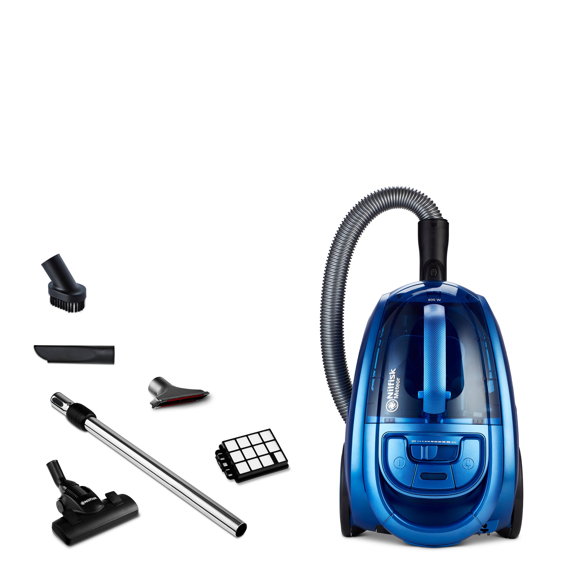 Nilfisk Aspiradora Sin Bolsa, Meteor Classic, 800W Azul , Leroy Merlin
